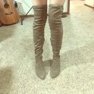 Over the knee boots